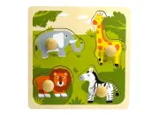 Safari Animal Big Peg Puzzle