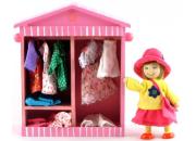 Wooden Toys Sandra's Wardrobe