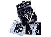 Scratch Art Cards Silver