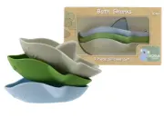 Silicone Bath Sharks Blue Green