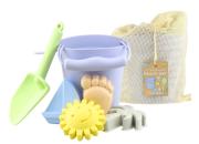 Silicone Beach Bucket Set Purple