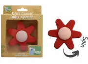 Silicone Daisy Red Spinner