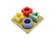 Silicone Prism Shape Sorter