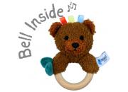 Snuggle Maple Bear Wooden Ring Rattle