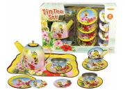 Tin Tea Set Bee 15pc
