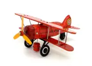 Tin Toy Curtiss Biplane