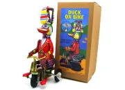 Tin Toy Duck on Tricycle