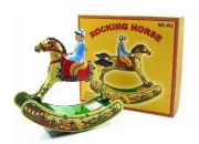 Tin Toy Rocking Horse