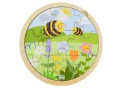 9pcs Jigsaw Puzzle Bee Garden