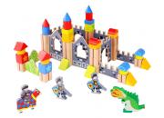 Wooden Blocks Knights Castle