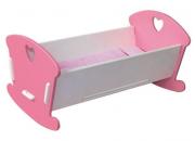 Wooden Toy Doll Bed Cradle