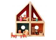 Modular Wooden Doll House