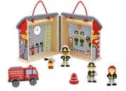 Firefighter Folding House Playset