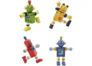 Flexi Robots Set of Four
