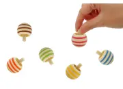 6 Flip Over Spinning Tops