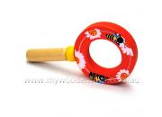 Wooden Bee Magnifying Glass Orange