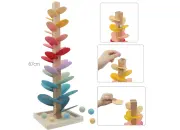 Wooden Marble Run Sound Tree