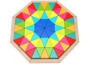 Wooden Mosaic Octagon Puzzle