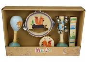 Music Set Squirrel 5pc