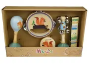 Music Set Squirrel 5pc