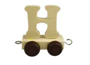Wooden Name Train Letter H