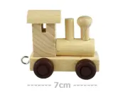 Wooden Name Train Engine