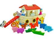 Noah's Ark Wooden Play Set