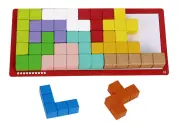 Wooden Puzzle Cube Game