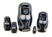 Wooden Gorilla Russian Nesting Dolls