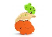 Wooden Stacking Puzzle Creatures