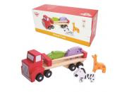 Wooden Toy Animal Transporter