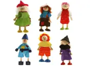 Wooden Dolls Wizard of Oz
