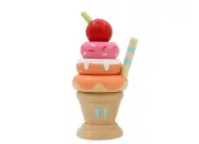 Wooden Stacking Ice Cream Sundae