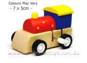 Wooden Wind Up Train