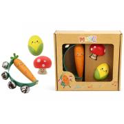 3 Piece Music Set Vegetable Theme