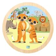 9 Piece Jigsaw Puzzle Meercats