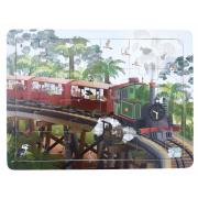 Australian Animals Train 24 Piece Jigsaw Puzzle