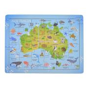 Australian Map 24 Piece Jigsaw Puzzle
