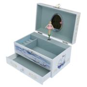Ballerina Musical Jewellery Box Azurea Heirloom