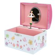 Ballerina Musical Jewellery Box Daisy Belle Dome
