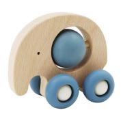 Blue Elephant Silicone Push Toy