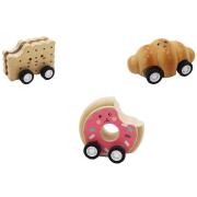 Pull Back Pastries Car Set of Three