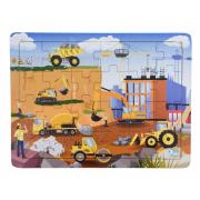 Construction Site Jigsaw Puzzle 24 Piece