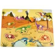 Dinosaur Peg Puzzle Two In One