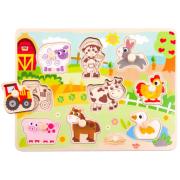 Farm Peg Puzzle