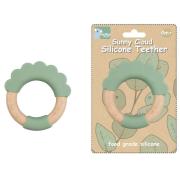 Green Cloud Silicone Teether