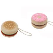 Hamburger and Donut Yoyos Set of Two