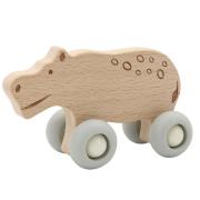 Hippopotamus Animal Push Car