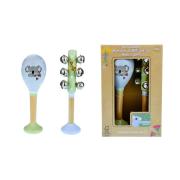 Australian Animals Maraca and Bell Stick Set