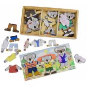 Mix Match Dressing Koala Family